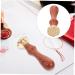 FOMIYES Vintage Stamps 1pc Dispensing Plate Coffee Ground Postage Stamps Cosmetic Stamper Pressed Makeup Tools Golden - Buy Online on GoSupps.com