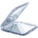Compact 15X Magnifying Mirror for Travel - Handheld & Foldable - Lightweight Mini Pocket-Sized Mirror for Purse - 3.3x3.3 Square - Buy Online on GoSupps.com