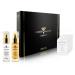 Illuminating Gift Box (B02) 1 Face Cream with Colloidal Gold X50 Antiaging + Face Mask with Colloidal Gold and Hyaluronic Acid - Diplomas Birthday Christmas Gift - Gioiello Liquido