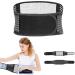 Hernin lumbar spine Turmalin TailleBandage S tz tel Band Heat belt for the lower back lumbar therapy with 20 Turmalin-magnifying magnetic field therapy pain relief (black s) s black