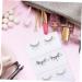 minkissy 3 Pairs False Lashes Color Lashes Colored Lashes Cluster Lashes Colored Lash Extensions Lashes for Women Natural Women Lashes Individual Lashes Eyelash Imitation Extend - Buy Online on GoSupps.com