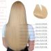 Elailite Invisible Tape-In Extensions - Real Remy Human Hair 20pcs 35cm #24 Natural Blonde - Premium Quality Hair Extensions - Buy Online on GoSupps.com