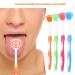 Ultra-Soft Tongue Cleaning Brush & Scraper - 4-Part Set for Adults & Kids | Travel-Friendly Oral Care - Buy Online on GoSupps.com