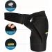Acouto Black Shoulder Brace with Pressure Pad Breathable Shoulder Support for Rotator Cuff - Buy Online on GoSupps.com