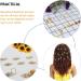 FOMIYES 1 Box Wig Dreadlock Pendant Hair Rings for Braids Pirate Jewelry Hair Braid Clips Star Hair Clips Braid Accessories Hair Jewelry for Braids Braid Hair Cuffs Alloy Leaf Printing - Buy Online on GoSupps.com
