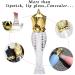 Healthcom 10 Pcs 5ml Mermaid Crown Clear Lip Gloss Tubes | Refillable Lip Glaze Containers with Crown Wand | DIY Cosmetic Lipstick Container for Women and Girls - Buy Online on GoSupps.com