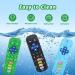 Silicone Teething Toy Set for Babies - Remote Control Shape Chew Toys - BPA Free - Freezable - Dishwasher Safe - Blue - Buy Online on GoSupps.com