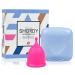 SHORDY Menstrual Cup Single Pack (Small) with Box Soft & Flexible Copa Menstrual Kit for Women | Up to 12 Hours of Comfort Eco-Friendly & Safer Alternative to Pads & Tampons (Pink)