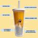 Instant Bubble Tea Powder Drink Mix - 240g - Mango - Buy Online on GoSupps.com