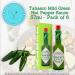 Tabasco Mild Green Hot Pepper Sauce - 57ml Pack of 6 - Buy Online on GoSupps.com