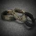 Bronze USA Flag Paracord Bracelet for Military Veterans - Tactical Survival Gift - Buy Online on GoSupps.com