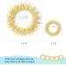 Buy Murlancra Acupressure Massage Rings for Stress Relief & Improved Circulation - Perfect for Osteoarthritis - Finger & Wrist Bracelet Set - Buy Online on GoSupps.com