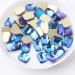100pcs Nail Art Rhine 6X8mm Re-Octagonal Flatback Crystal s DIY Decorations Manicure Diamond for Nail - Buy Online on GoSupps.com