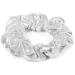 Buy styleBREAKER Ladies Metallic XXL Hair Tie - Retro Elastic Scrunchie Ponytail Holder - Silver Metallic - International Shipping Available - Buy Online on GoSupps.com