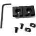 Ade Advanced Optics 3 Slots M-LOK Aluminum Rail Section - 2 Black - Buy Online on GoSupps.com