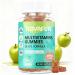 Novafun Multivitamin Gummies 16-in-1 Multi Vitamin Supplements for Women Men & Kids Essential Vitamins & Minerals for Overall Health Vegan Sugar-Free 60 Count