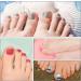 Jeffdad 600 Pieces Fake Toenail Tips Clear Soft Gel Full Coverage Toenail Tip Manicure Fake Toe Decoration Toe Acrylic Nails for Women Nail Salon and DIY (12 Sizes) - Buy Online on GoSupps.com