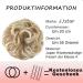 Jjstar Hair Part with Rubber Band - Big Bun Hair Tie & Extensions for Women | Dirty Blonde Curled Hair Updos & Messy Buns - Buy Online on GoSupps.com