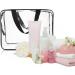 Sibba Clear Tote Bag | Large Transparent Makeup Storage Bag | Waterproof Cosmetic Organizer Handbag | Travel Accessory | Clear Fashion - Buy Online on GoSupps.com