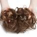 SEGO Hair Extensions - Realistic Ash Brown Hairpiece Bun & Updos | 45g Hair Tie for Effortless Style - Buy Online on GoSupps.com