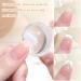 3-Piece Nail Art Stamper Kit - Clear Silicone Nail Stamp Set for French Manicure & Designs - Buy Online on GoSupps.com