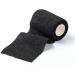 Buy Cojj 16 Pcs Self-Adhering Cohesive Bandage - 7.5cm x 4.5m Waterproof Elastic Bandage for Humans & Animals - Black - Buy Online on GoSupps.com