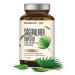 Braineffect sawing palm extract (280mg per daily dose) - 180 vegan capsules in brownlas without magnesium stearate German quality - 5% phytosterole 14 mg - high -dose sawing palm extract
