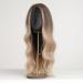 HAIRCUBE Ombre Long Hair Wigs for Women - Brown to Blonde Synthetic Curly Middle Parting - Buy Online on GoSupps.com