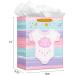 WhatSign Baby Shower Bags for Girls 13" Large Baby Girl Gift Bags with Tissue Paper New Baby Girls Paper Gifts Bags with Handles Baby Shower Party Favors for Guests Newborn Baby Girls Birthday Party Supplies - Buy Online on GoSupps.com