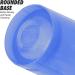 HydraCup Protein Blender Shaker Bottle 590ml BPA Free with Wire Ball & Mixing Grid | Perfect for Smoothies & Protein Shakes | Value Pack - Buy Online on GoSupps.com
