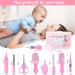FantasyDay 9pcs Nursery Healthcare & Grooming Kit - Pink Baby Gift for New Mom - Buy Online on GoSupps.com