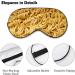 Realistic Instant Noodles Ramen Sleep Mask | Funny Eye Cover for Sleeping | Adjustable Strap | Blocks Light | Perfect for Night Travel and Nap | Men Women - Buy Online on GoSupps.com