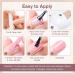Shining She Gel Nail Polish Set - 6 Neutral Nude Colors - Soak-Off UV/LED Formula - Perfect Gift for Nail Art Enthusiasts - 8ML - Buy Online on GoSupps.com