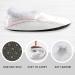 Mnsruu Bonjour Paris Eiffel Tower Bicycle Slippers - Comfortable Multicolor Bedroom Shoes (UK10-11) | International Shipping Available - Buy Online on GoSupps.com