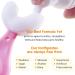 Kids Foam Toothpaste with Low Fluoride | U-Shaped Toothbrush | Anticavity Foaming Toothpaste - Orange Flavor - Buy Online on GoSupps.com