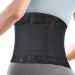 EKSMA Back Support Belt - Breathable Waist Lumbar Lower Back Brace Light Thin Orthopedic Rigid Adjustable Brace Dual Adjustable Straps(M) - Buy Online on GoSupps.com