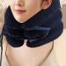 Oshhni 3 Tier Neck Stretcher Neck Support Inflatable Personal Use Alleviate Discomfort Traction Pillow Head Brace for Office Car Old blue - Buy Online on GoSupps.com