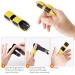 Moicainy 4-Piece Medical Finger Rails Set - Bandages for Middle Ring Index & Small Fingers in Red Yellow Green Black - International Shipping Available - Buy Online on GoSupps.com