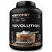 Revolution Nutrition High Whey Protein Powder Whey Isolate Gluten Free Lean Muscle Mass For Men & Women 25g of Protein Per Scoup 2.7kg 73 Servings (Caffeinated Iced Cappuccino 6 Pound) Caffeinated Iced Cappuccino 6 Pound