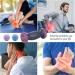 Zsmjaer 3-Part Foot Massage Set - Hedgehog Ball Oval Roller & Massage Balls for Fascia Relief & Relaxation - Perfect for Feet Hands Arms Neck (Purple) - Buy Online on GoSupps.com