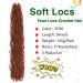Soft Locs 36 Inch Crochet Hair 5 Pack Faux Goddess Locs Synthetic Curly Extension - 350# - Pre-looped Crochet Braids - Buy Online on GoSupps.com