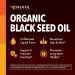 Organic Black Seed Oil Cold Pressed Liquid - Black Cumin Supplement for Immune System Function Digestive Support Hair Nourishment & Overall Health - 8 Fl Oz - Unflavored Non-GMO Vegan Organic Liquid - Buy Online on GoSupps.com