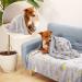 SWROOM 1 Pack Glow in The Dark Dog Throw Blanket Set for Pets - Soft Flannel Blankets for Dogs, Puppies, Cats, and Kittens - Buy Online on GoSupps.com