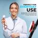 Nurse Stethoscope Watch | Lightweight Metal Frame | Attaches to Stethoscope | Perfect for Medical Professionals | Red - Buy Online on GoSupps.com