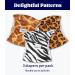Micoooyo Washable Abdominal Bandage for Male | Reusable Dog Diapers | Suctionable Dog Wrap with Adjustable Closure | Medium (3-Pack) - Wild Africa 33-40.6cm Waist - Buy Online on GoSupps.com
