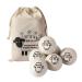 Dryer Balls Laundry Reusable XL Wool Dryer Balls Cute Fabric Softener Ball Extra Large Dryer Balls with Animal Pattern Shorten Drying Time Organic Wool - Dry 1000+ Loads(6 Pack Sheep Pattern)