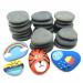 Lifetop 24PCS Painting Rocks  2-3 Inches DIY Rocks Flat & Smooth Kindness Rocks for Arts  Crafts  Decoration  Medium Rocks for Painting Hand Picked for Painting Rocks