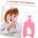 Beavorty 18 STK U-Shaped Silicone Toothbrush for Kids | Soft Bristles Baby & Children s Toothbrushes - International Shipping Available - Buy Online on GoSupps.com