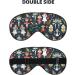 Nutcracker Ballet Eye Mask - Soft Adjustable Sleep Mask for Men & Women - Perfect Christmas Gift - Buy Online on GoSupps.com