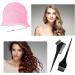 CEZKFH 7-Piece Silicone Hair Coloring Cap Set | Professional Hairdressing Accessories with Hooks for Salon & Home Use - Buy Online on GoSupps.com